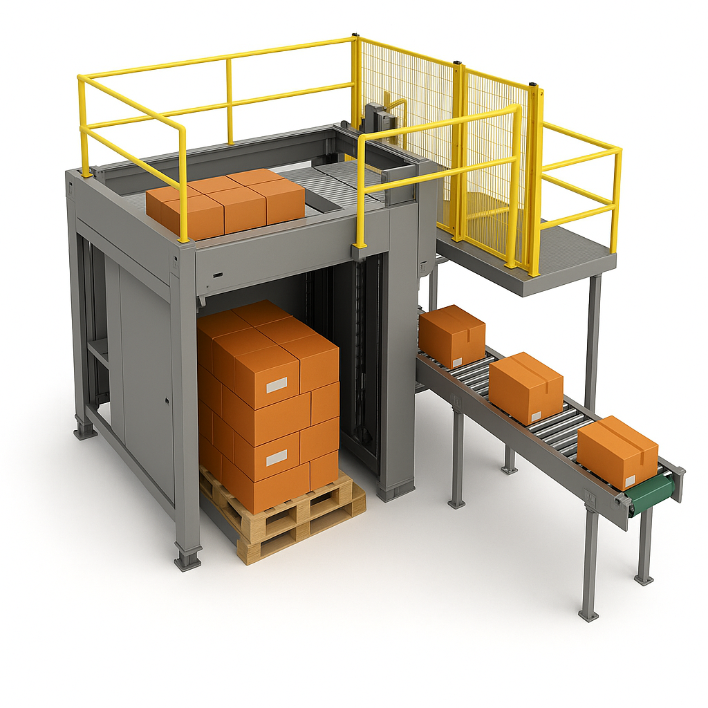 render gantry palletizer